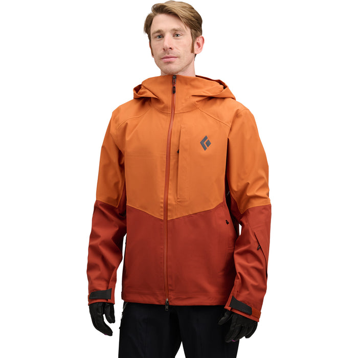 Black Diamond Recon Stretch Shell Jacket - Men's Saffron/Burnt Sienna