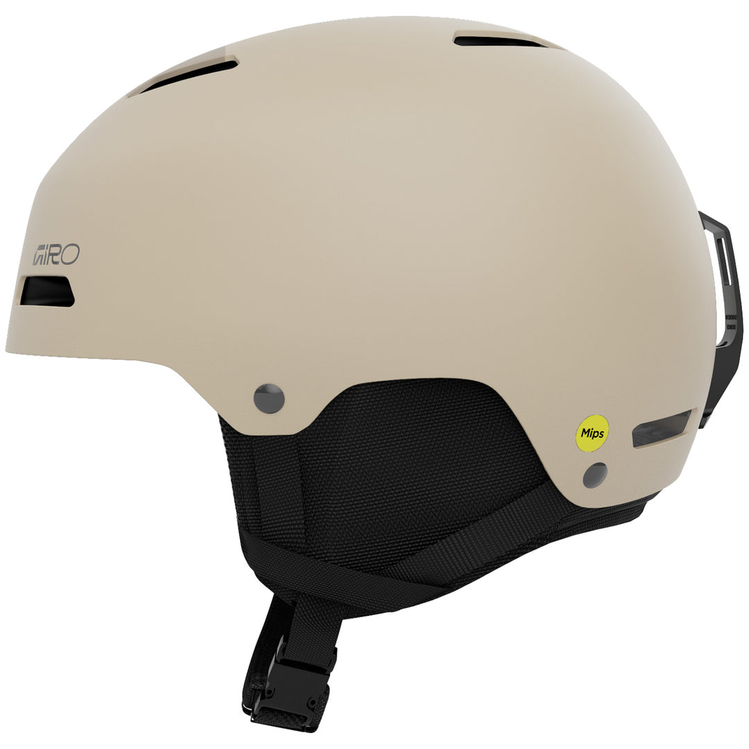 giro snowboard helmet inner cap Giro Ledge MIPS Asian Fit Helmet Matte Stone M