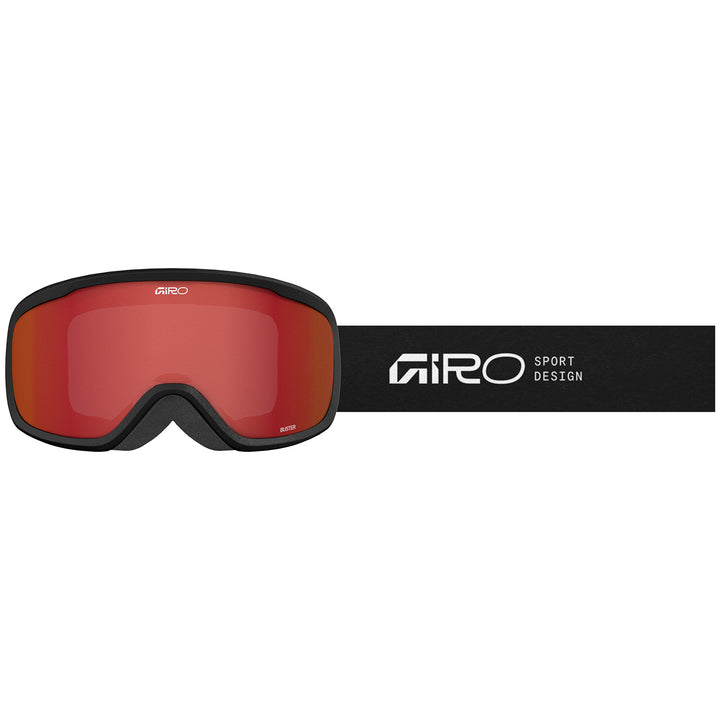 Giro Buster Goggles - Kids' Black Stacked Amber Scarlet