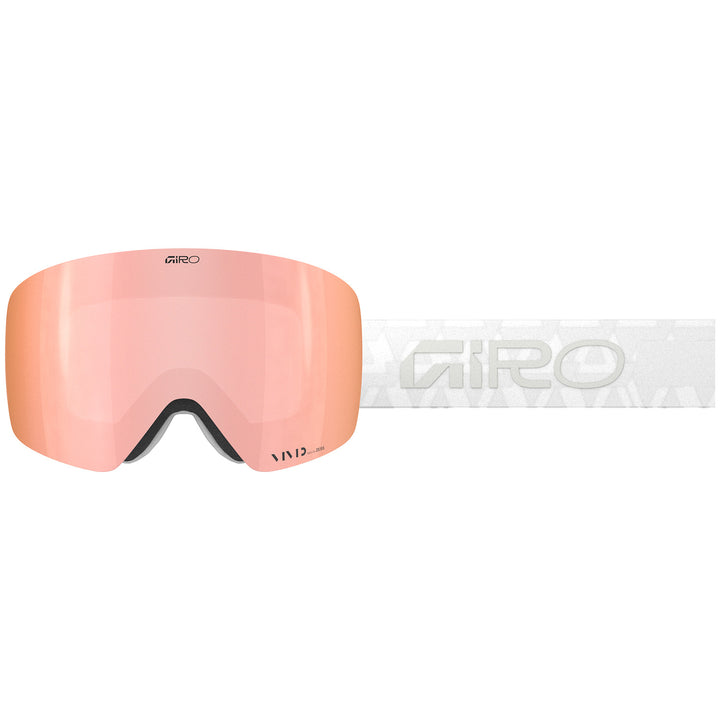 Giro Contour RS Goggles White Crystals Vivid Rose Gold / Vivid Infrared