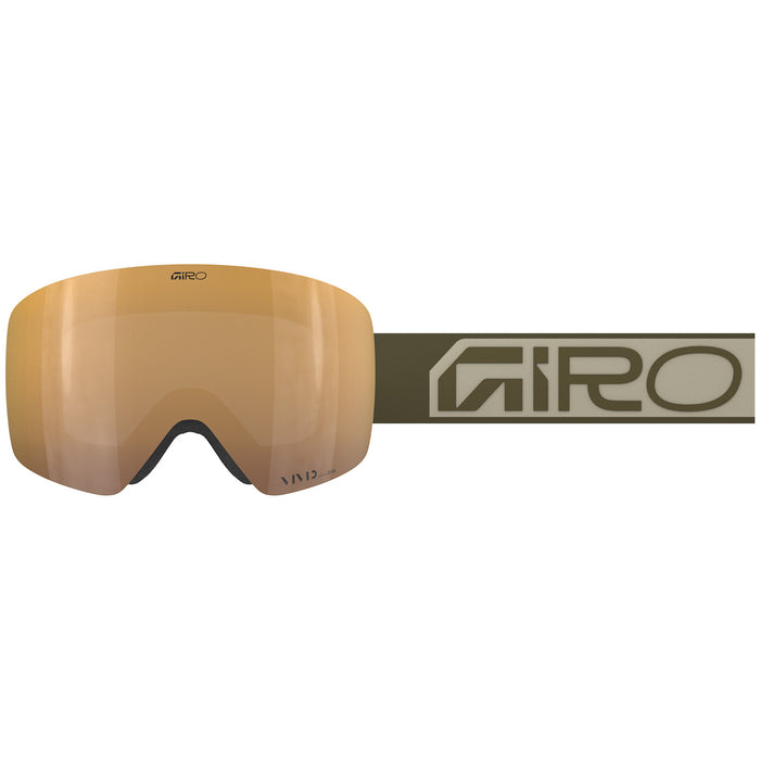 Giro Contour Goggles Stone Tan Wordmark Vivid Petrol / Vivid Infrared