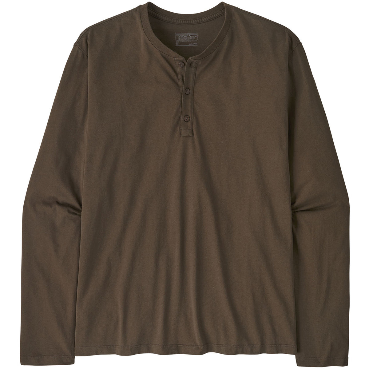 Patagonia Long-Sleeve Daily Henley - Men's Otter Brown
