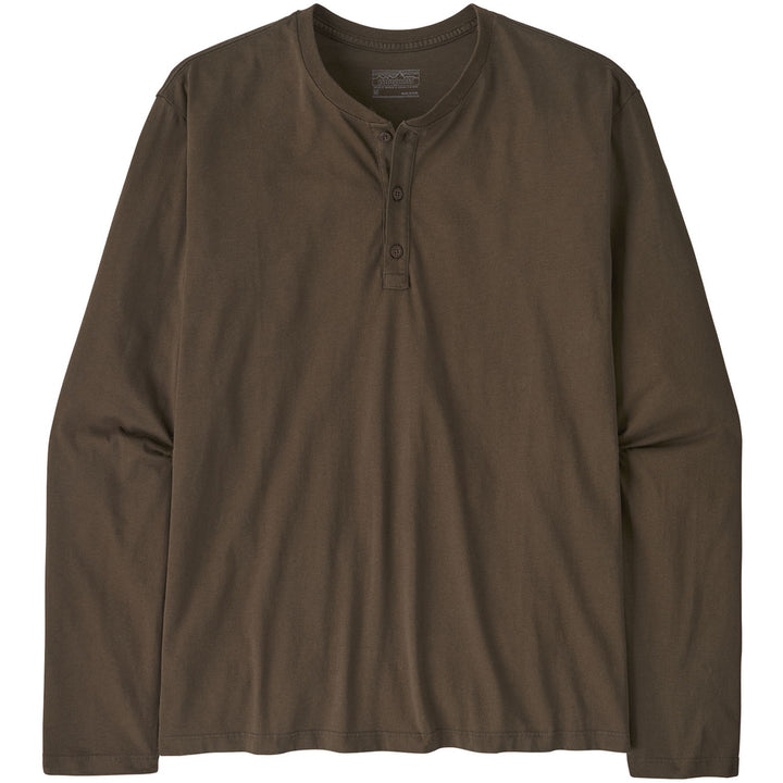Patagonia Long-Sleeve Daily Henley - Men's Otter Brown