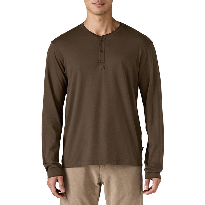 Patagonia Long-Sleeve Daily Henley - Men's Otter Brown