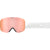 Giro Contour RS Low Bridge Fit Goggles White Crystals Vivid Rose Gold / Vivid Infrared