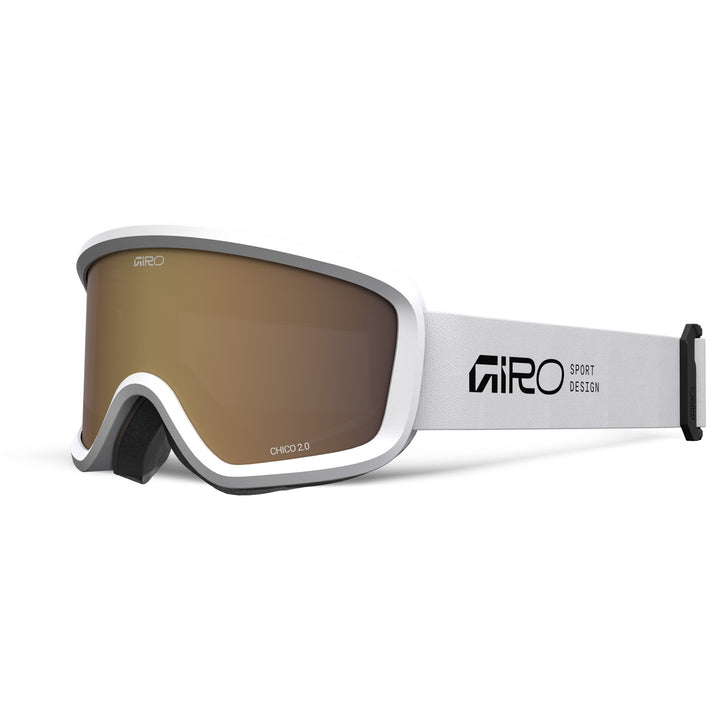Giro Chico 2.0 Goggles - Kids' White Stacked Amber Rose