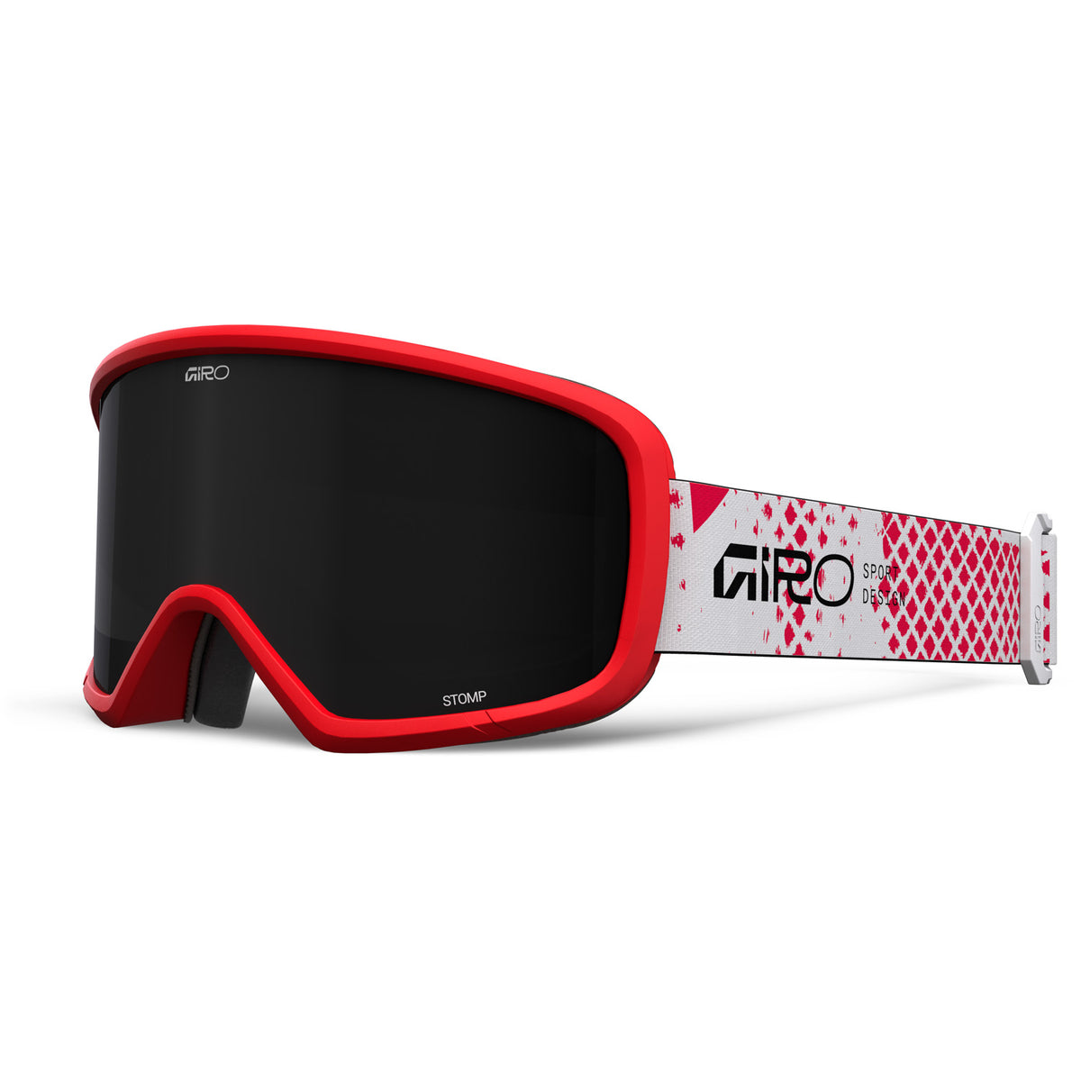 Giro Stomp Goggles - Kids' Red Fence Ultra Black
