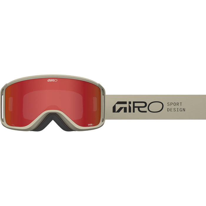 Giro Sagen Goggles Stone Stacked Amber Scarlet / Yellow