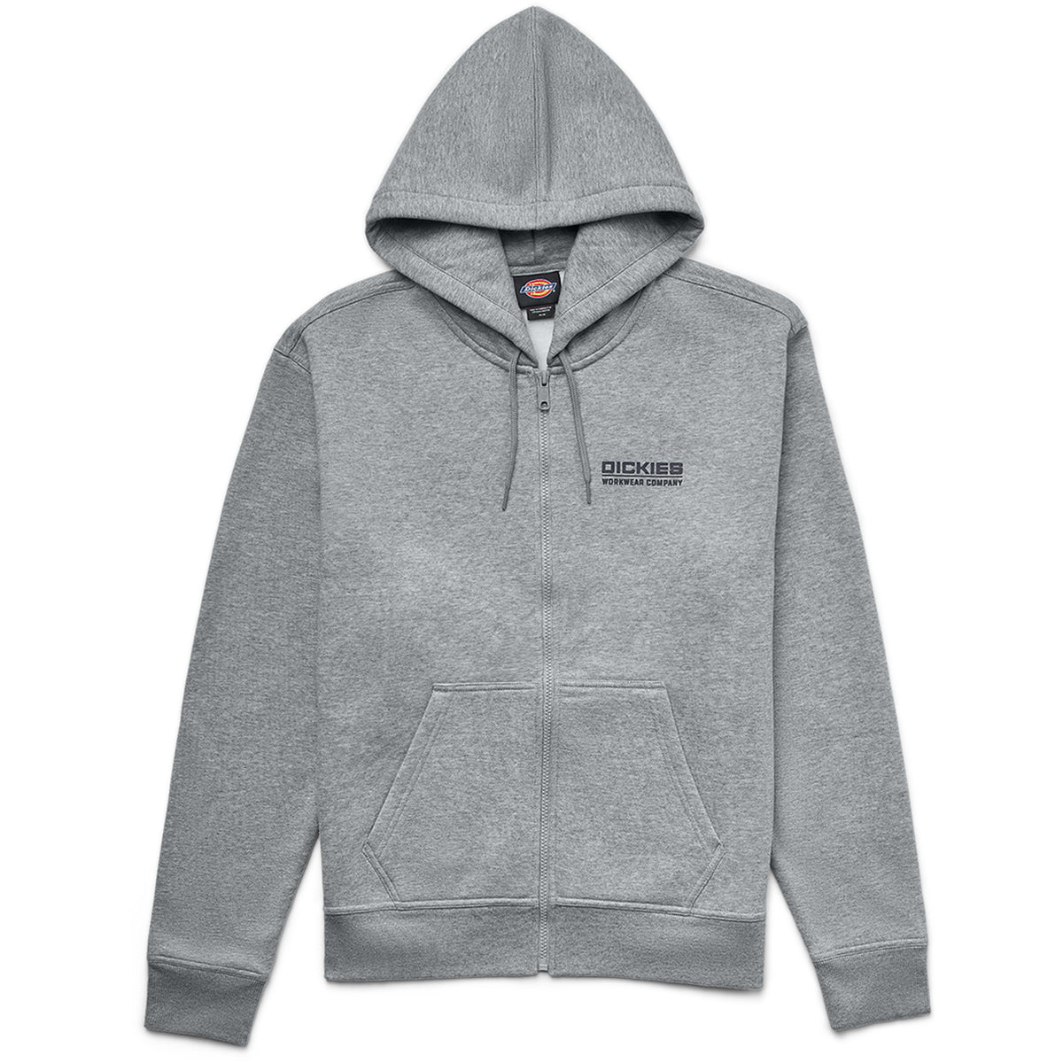 Dickies Bolivar Full Zip Hoodie - Men's Gray Melange