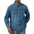 Dickies Mechanic Denim Long-Sleeve Shirt - Men's Khaki Tinited Blue
