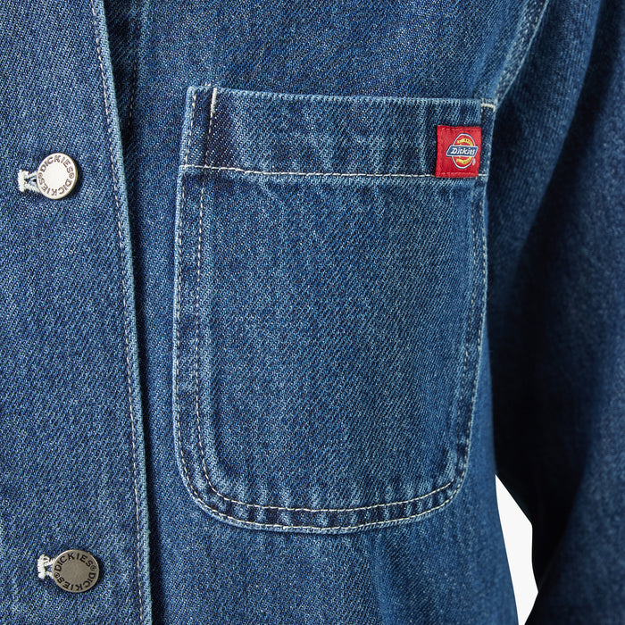 Dickies Chore Coat - Women's Mid Wash