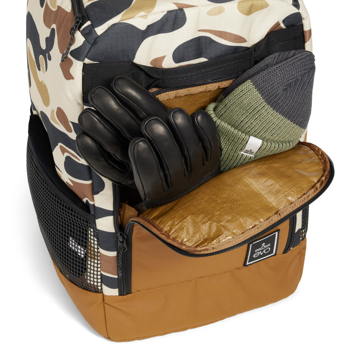 evo 50L Boot Pack Bronze Camo
