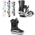 Salomon Huck Knife Grom Snowboard + Rhythm Jr Snowboard Bindings + Vans Juvie OG Snowboard Boots - Kids' 2026