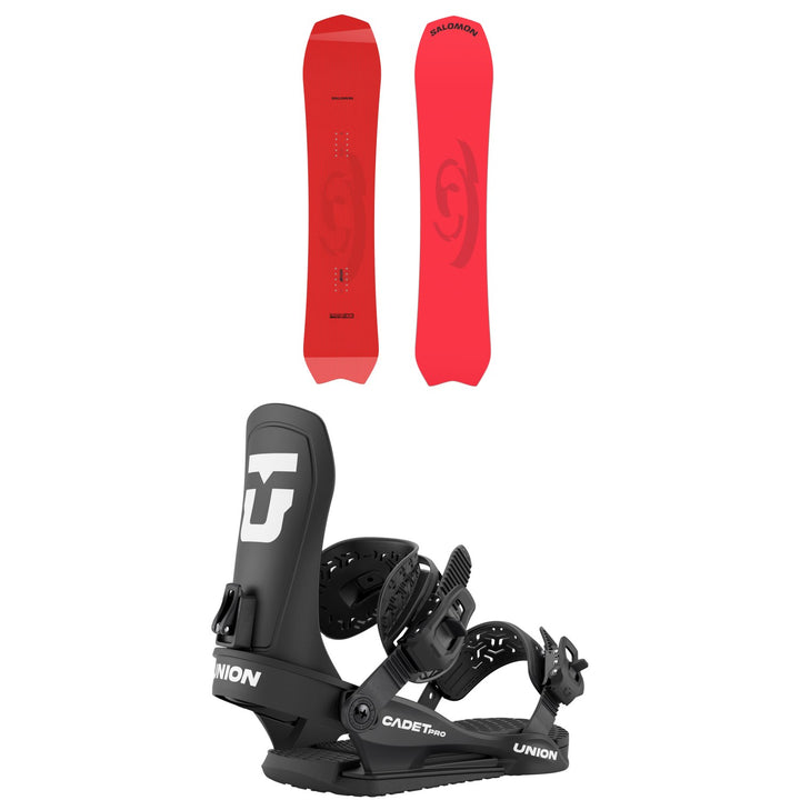 Salomon Dancehaul Grom Snowboard + Union Cadet Pro Snowboard Bindings - Kids' 2026