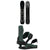Ride Smokescreen Snowboard + C-6 Snowboard Bindings 2025