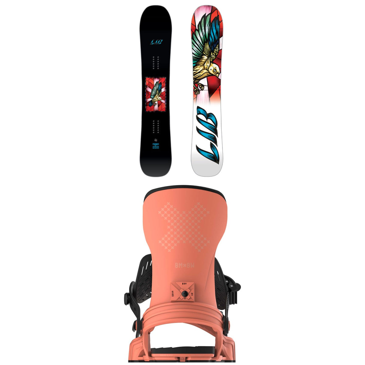 Lib Tech Dynamiss C3 Snowboard + Bent Metal Stylist Snowboard Bindings - Women's 2025