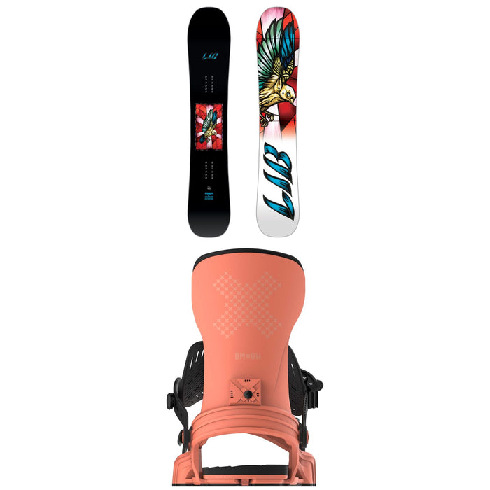 Lib Tech Dynamiss C3 Snowboard + Bent Metal Stylist Snowboard Bindings - Women's 2025