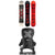 GNU Ladies Choice Asym C3 Snowboard + Bent Metal Stylist Snowboard Bindings - Women's 2026