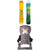 GNU Gloss-C C3 Snowboard + Bent Metal Stylist Snowboard Bindings - Women's 2026