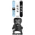 GNU Fiction BTX Snowboard + Bent Metal Stylist Snowboard Bindings - Women's 2026