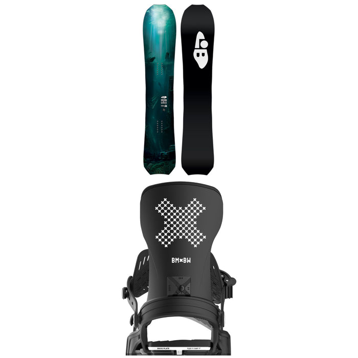 Lib Tech T. Rice Orca Snowboard + Bent Metal Stylist Snowboard Bindings - Women's 2026