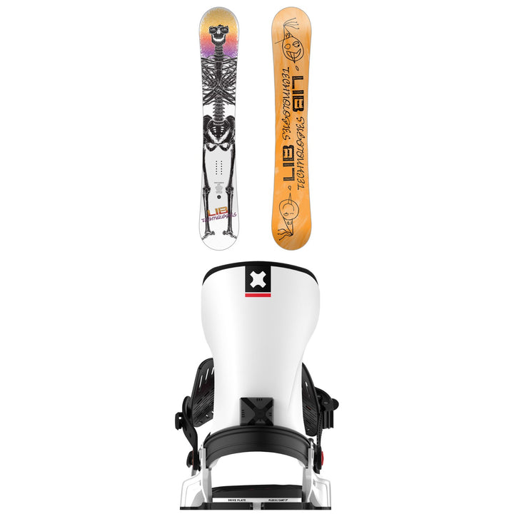 Lib Tech Doughboy C3 Snowboard + Bent Metal Transfer Snowboard Bindings 2026