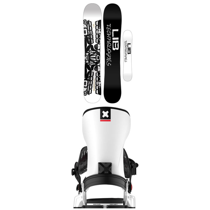 Lib Tech Son Of Birdman Snowboard + Bent Metal Transfer Snowboard Bindings 2026