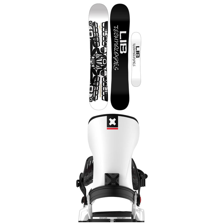 Lib Tech Son Of Birdman Snowboard + Bent Metal Transfer Snowboard Bindings 2026