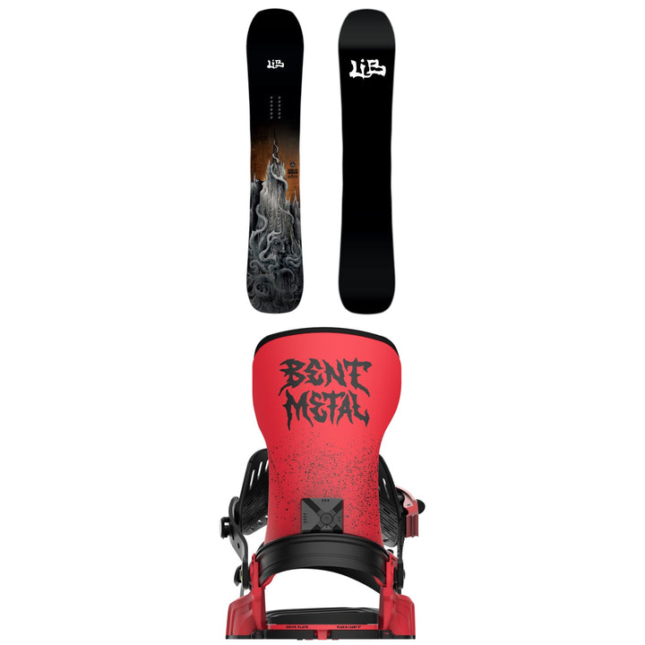 Lib Tech Skunk Ape C3 Snowboard + Bent Metal Transfer Snowboard Bindings 2026