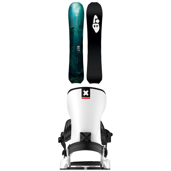Lib Tech T. Rice Orca Snowboard + Bent Metal Transfer Snowboard Bindings 2026