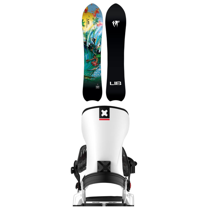 Lib Tech MC Wayfinder II C2 Snowboard + Bent Metal Transfer Snowboard Bindings 2026