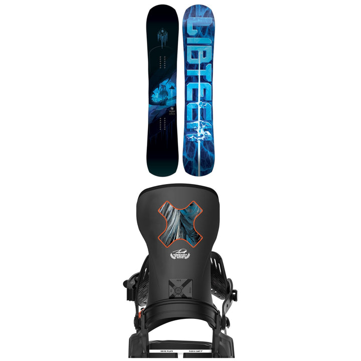 Lib Tech Rasman C2X Snowboard + Bent Metal Transfer Snowboard Bindings 2026