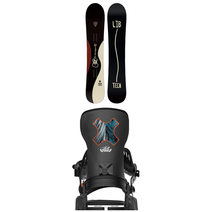 Lib Tech Lib Rig C3 Snowboard + Bent Metal Transfer Snowboard Bindings 2026