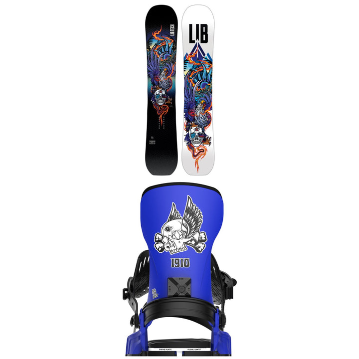 Lib Tech Terrain Wrecker C2X Snowboard + Bent Metal Transfer Snowboard Bindings 2026