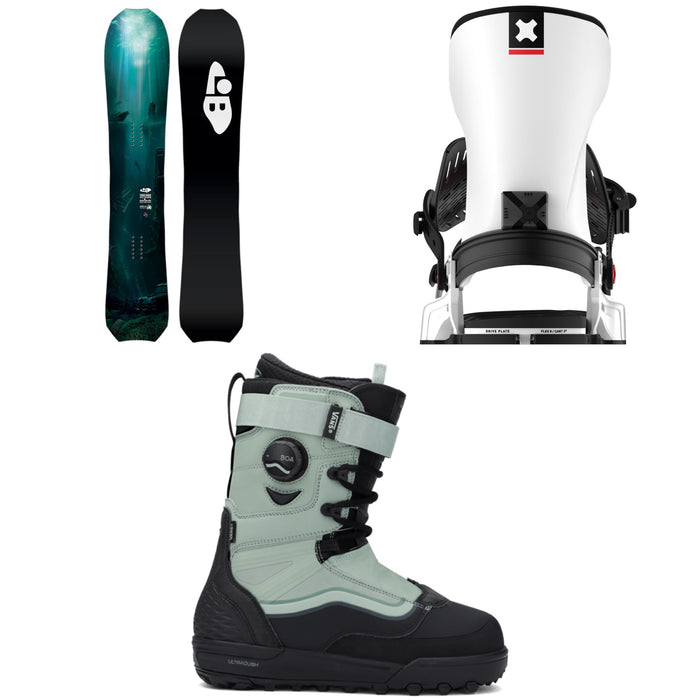 Lib Tech T. Rice Orca Snowboard + Bent Metal Transfer Snowboard Bindings + Vans Infuse Snowboard Boots 2026