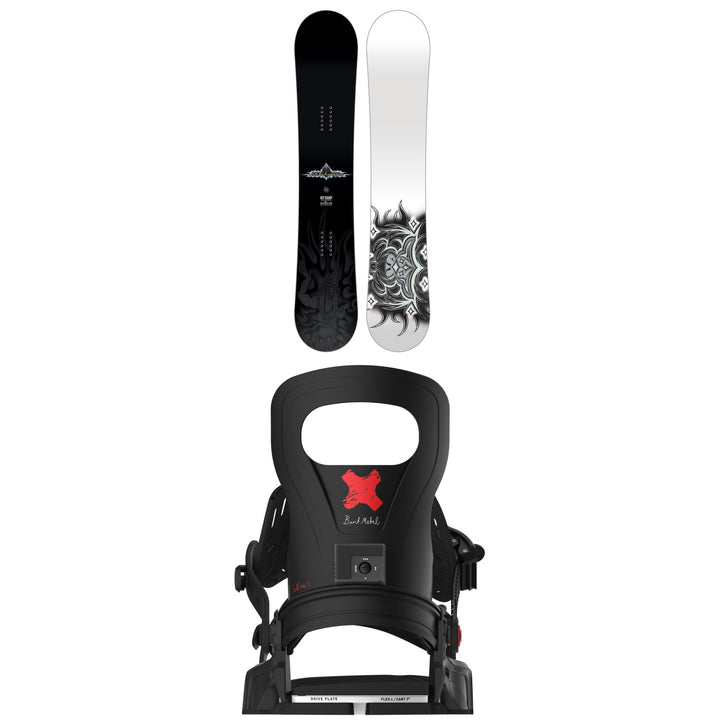 Lib Tech Off Ramp C3 Snowboard + Bent Metal Logic Snowboard Bindings 2026