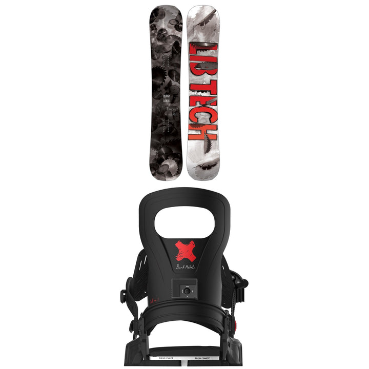Lib Tech Legitimizer C3 Snowboard + Bent Metal Logic Snowboard Bindings 2026