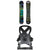GNU Finest Asym C2X Snowboard + Bent Metal Anvil Snowboard Bindings 2026