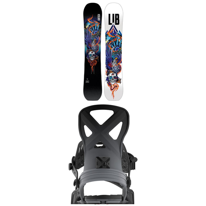 Lib Tech Terrain Wrecker C2X Snowboard + Bent Metal Anvil Snowboard Bindings 2026
