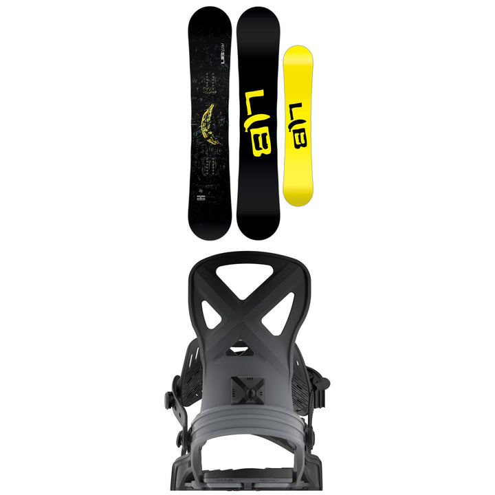 Lib Tech Skate Banana BTX Snowboard + Bent Metal Anvil Snowboard Bindings 2026