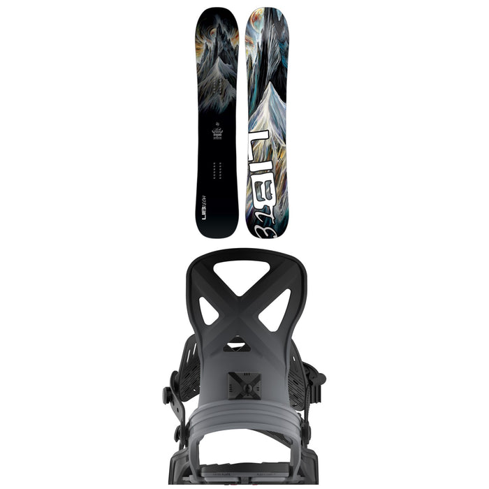 Lib Tech Dynamo C3 Snowboard + Bent Metal Anvil Snowboard Bindings 2026