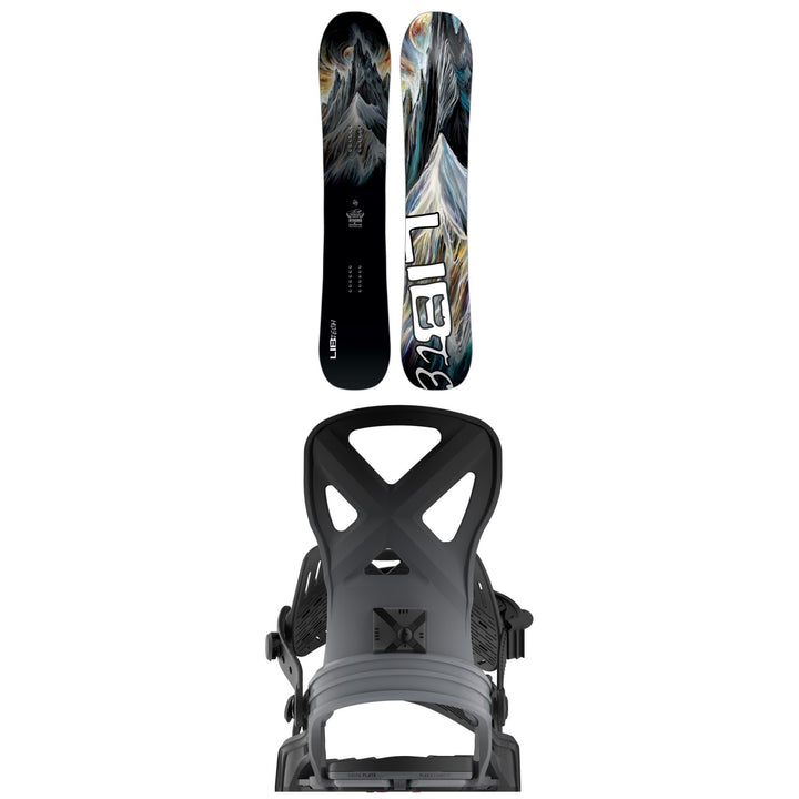 Lib Tech Dynamo C3 Snowboard + Bent Metal Anvil Snowboard Bindings 2026