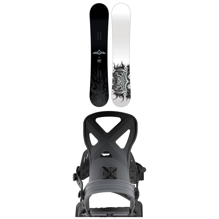 Lib Tech Off Ramp C3 Snowboard + Bent Metal Anvil Snowboard Bindings 2026