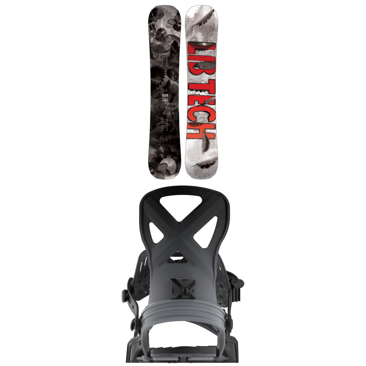 Lib Tech Legitimizer C3 Snowboard + Bent Metal Anvil Snowboard Bindings 2026