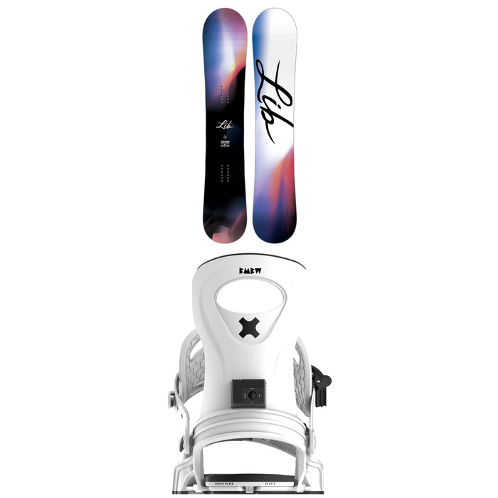 Lib Tech Cortado C2 Snowboard + Bent Metal Metta Snowboard Bindings - Women's 2026