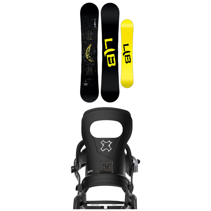 Lib Tech Skate Banana BTX Snowboard + Bent Metal Joint Snowboard Bindings 2026