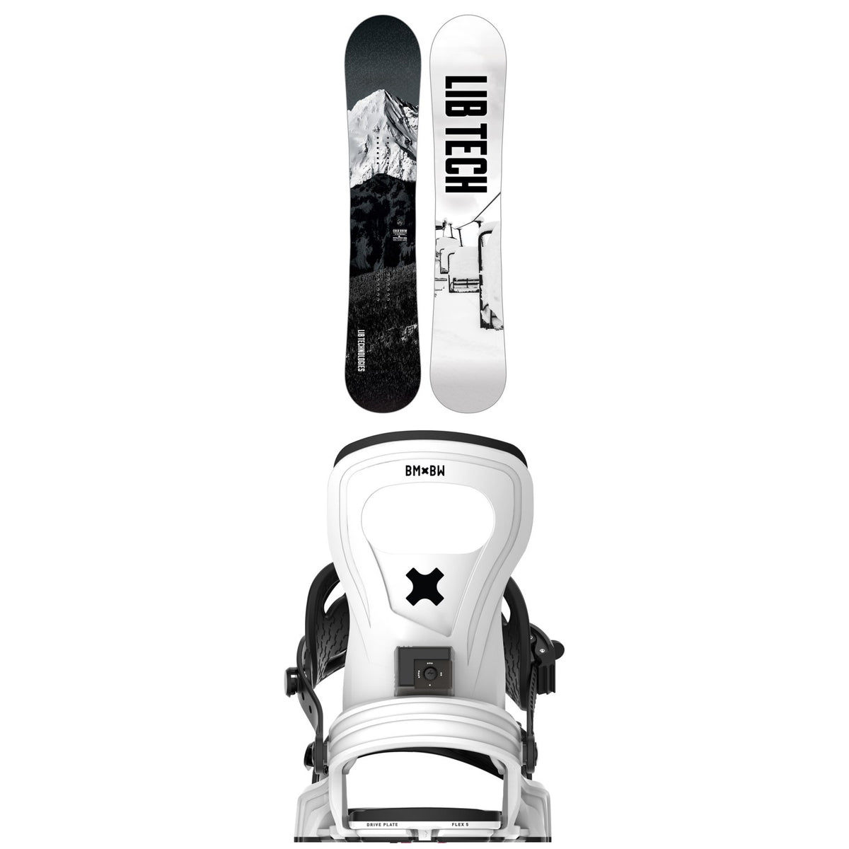 Lib Tech Cold Brew C2 Snowboard + Bent Metal Joint Snowboard Bindings 2026