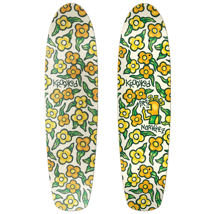 Krooked Sam Flowers Zinger 7.75 Skateboard Deck