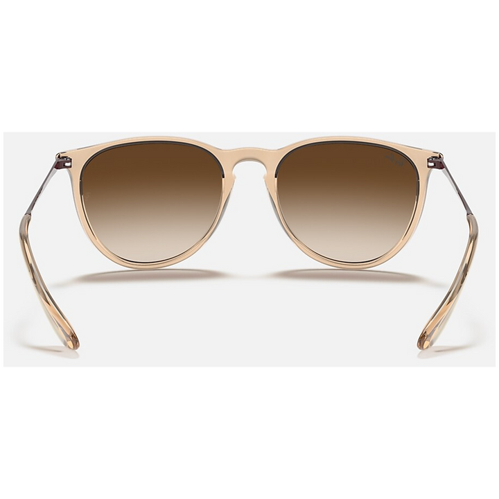 Ray Ban Erika 54 Sunglasses - Women's Transparent Light Brown/Brown Gradient Dark Brown