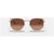 Ray Ban Hexagonal 51 Sunglasses Copper/Pink Gradient Brown